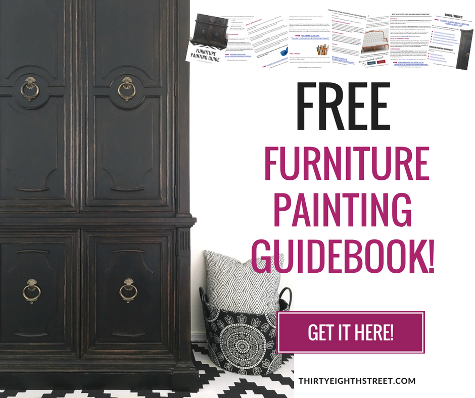 This Wet Distress Painted Furniture Technique Is So Easy Thirty