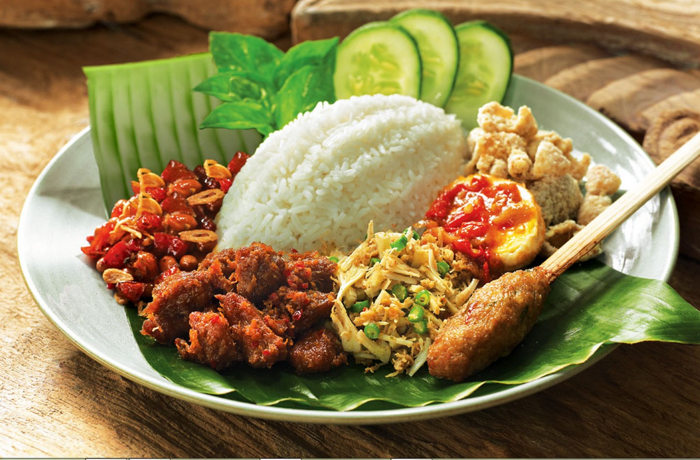 [ENAK] Resep Nasi Campur Khas Bali Asli Spesial Komplit