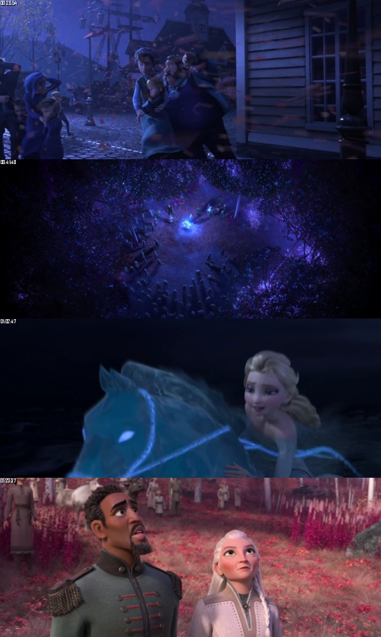 Frozen 2 (2019) BRRip 720p 480p Dual Audio Hindi English Full Movie Download