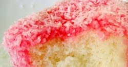 I'm Turning 60...: Anna Sultana's Lamingtons / Strawberry Coconut Cake ...