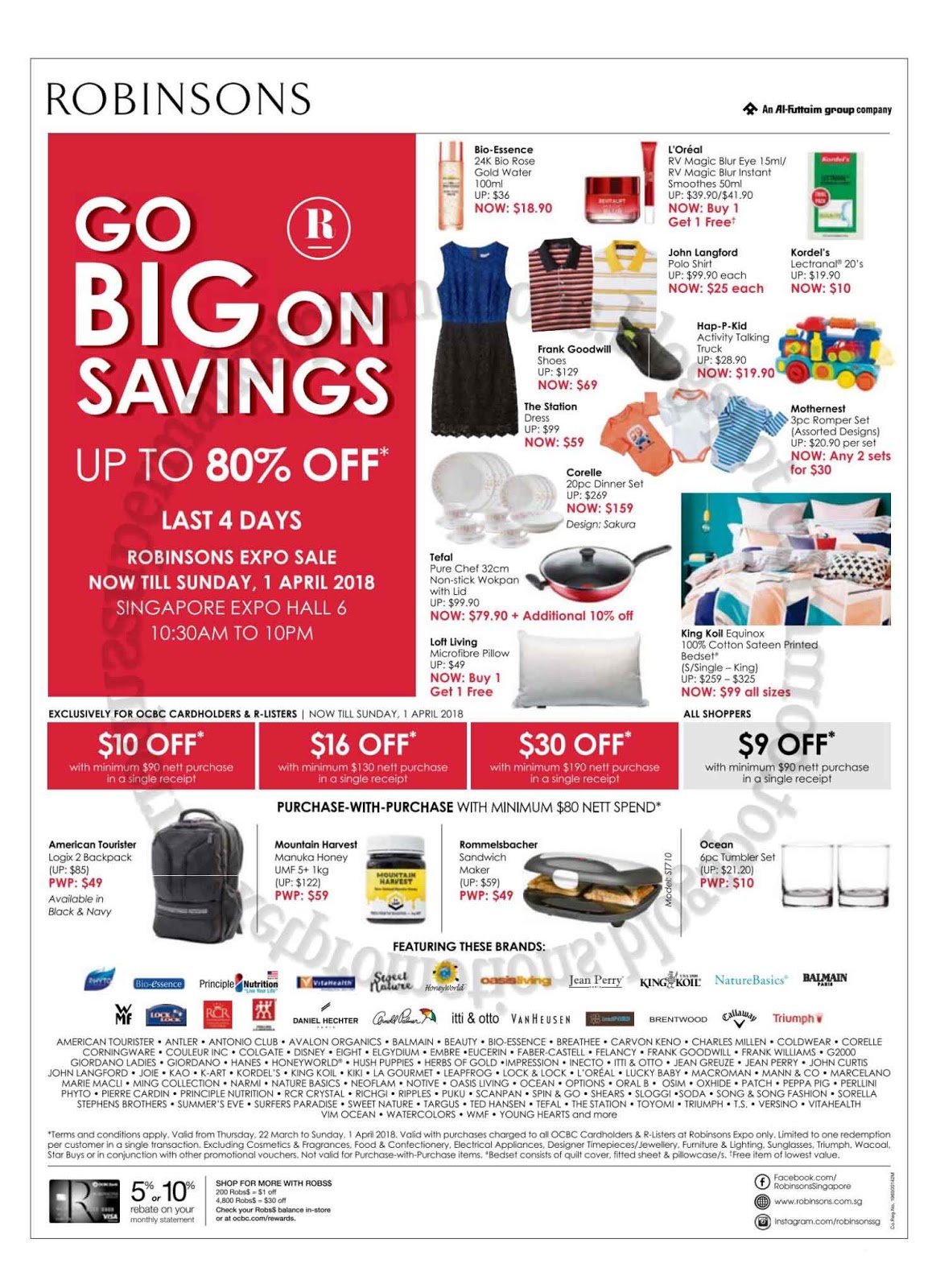 Robinsons Expo Sale 29 March 01 April 2018 Supermarket Promotions