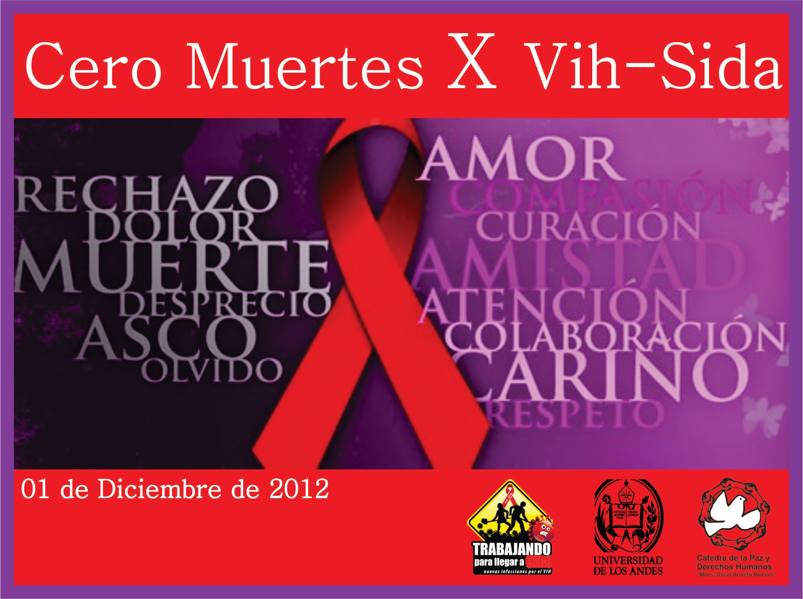 VIH SIDA EN RUBIO TACHIRA: HOY 1RO DE DICIEMBRE.... DIA MUNDIAL DE LA ...