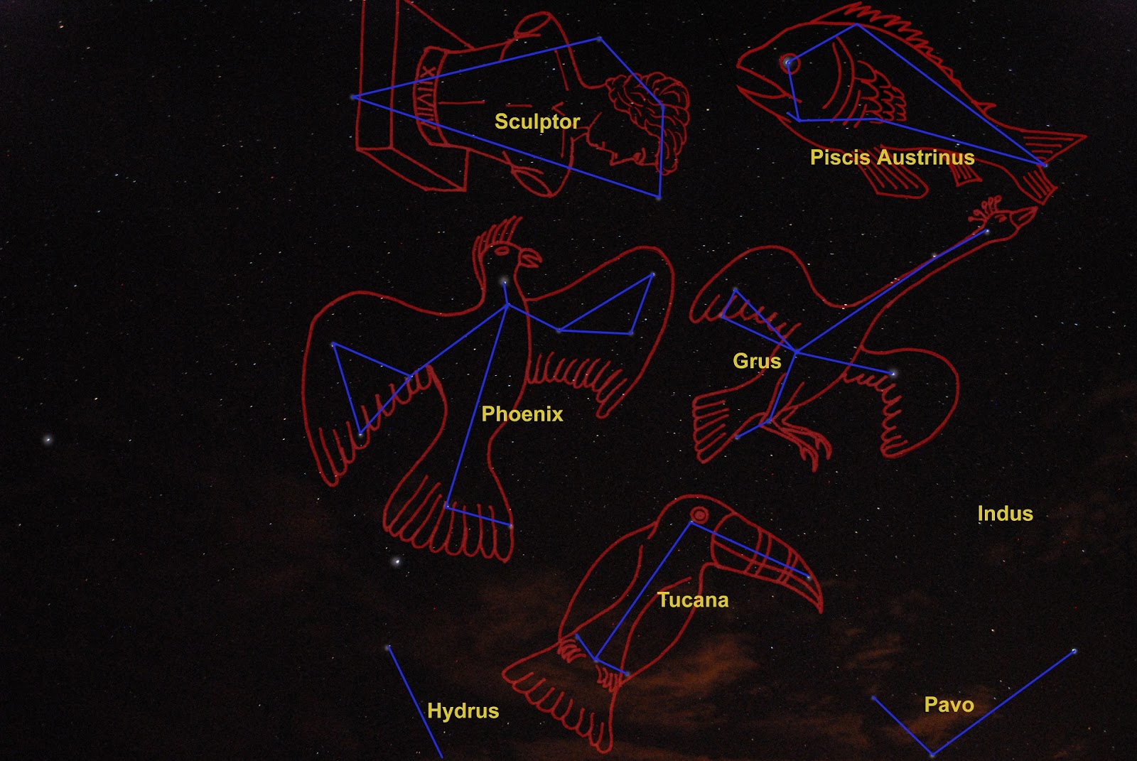 Astrofotos Colombia Constelaciones Australes