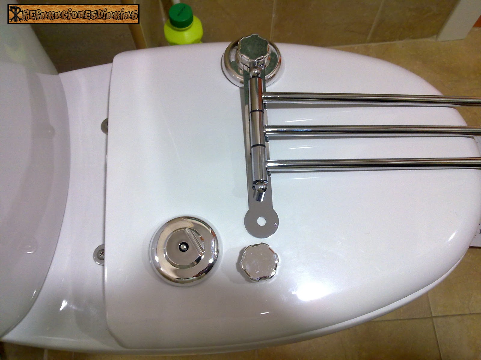 Reparacionesdiarias: COLOCACION DE ACCESORIOS PARA EL BAÑO: