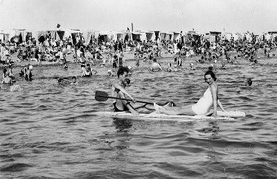 Fun at Eastney in 1950