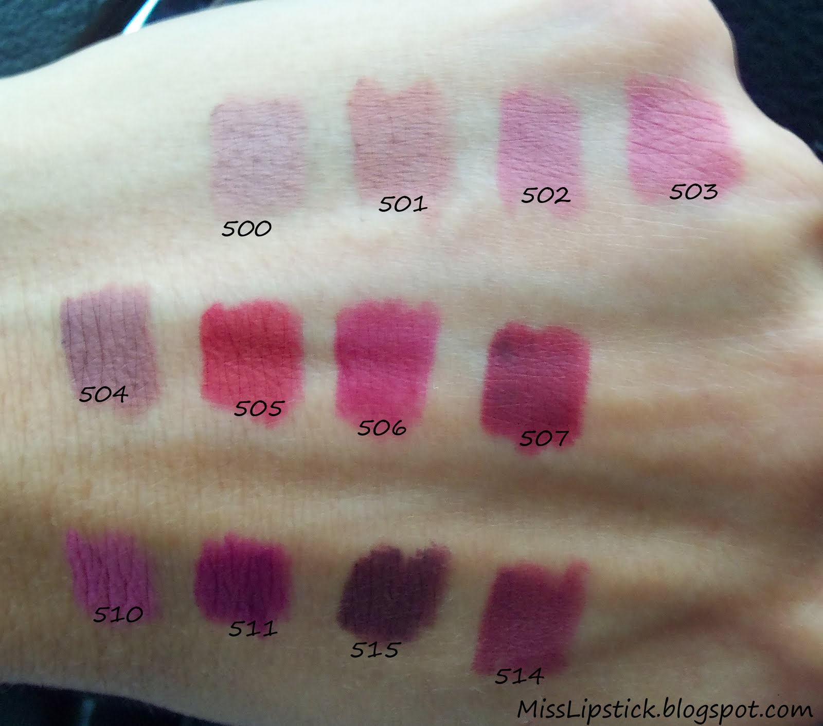 MissLipstick Kiko Automatic Precision Lip Liner Review&Swatches