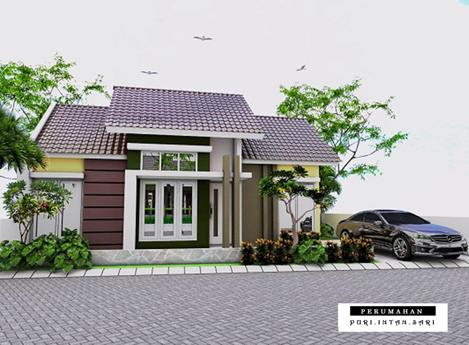 Http Expodesainrumahblogspotcom 2017 10 Denah Rumah Minimalis 1 Lantai Type 120html