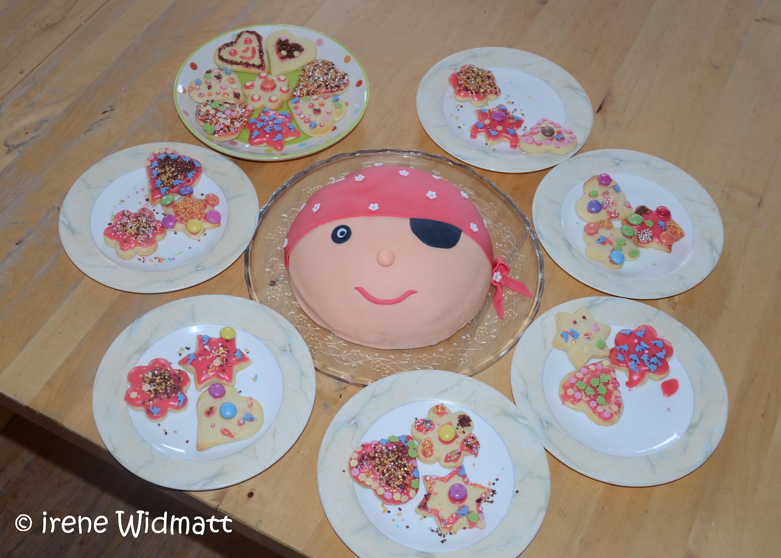 Widmatt: Piratenkopftorte zum 6. Geburtstag