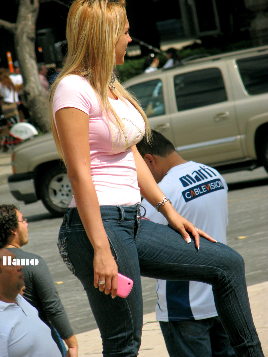 Perfect Bubble Butts Candid Jeans
