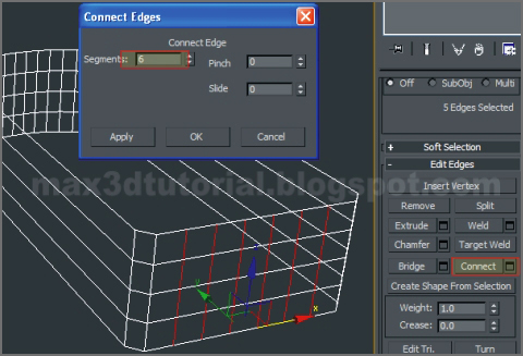 editable poly connect