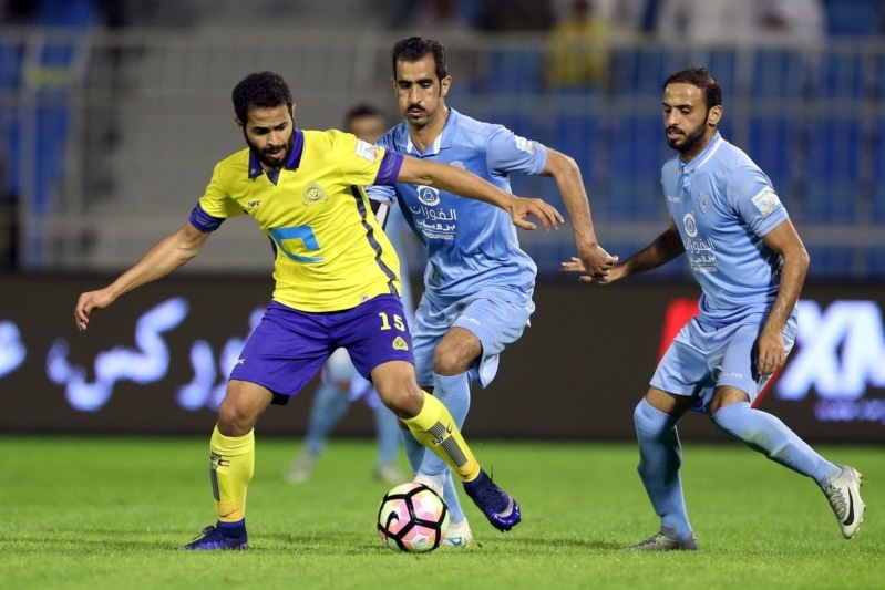 نتيجة مباراة النصر والباطن اليوم الأثنين 4-12-2017 في دوري جميل السعودي للمحترفين أنتهت المباراة بالتعادل بين الفريقين 1-1 نتيجة مباراة النصر والباطن اليوم الأثنين 4-12-2017 في دوري جميل السعودي للمحترفين أنتهت المباراة بالتعادل بين الفريقين 1-1