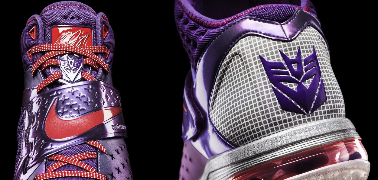 The Blot Says: Calvin Johnson “Megatron” Transformers Sneakers & Action  Figure Pack by Nike