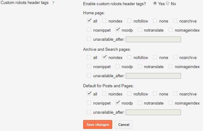 Custom Robots Header Tags (CRHT) Kya He Blog Me Kaise Enable Kare robots को निर्देश देंगे कि वे कुछ चेकबॉक्स का उपयोग करके अपने ब्लॉग के लिए tickmark करें
