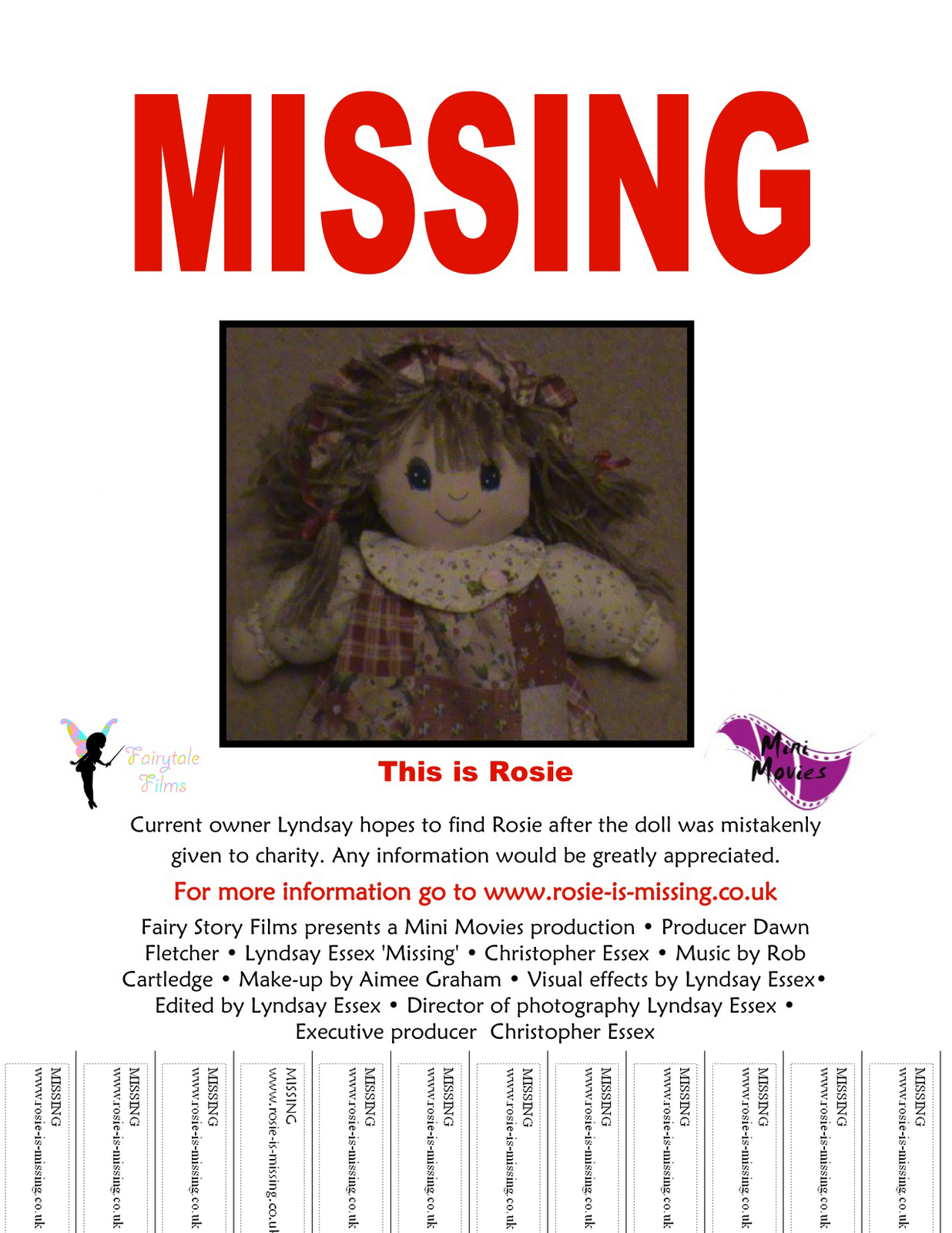 LyndsayOutLoud s A2 Media Missing Poster Ideas