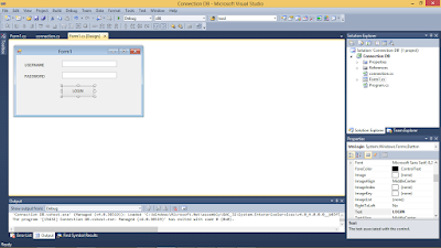 form login visual studio 2010