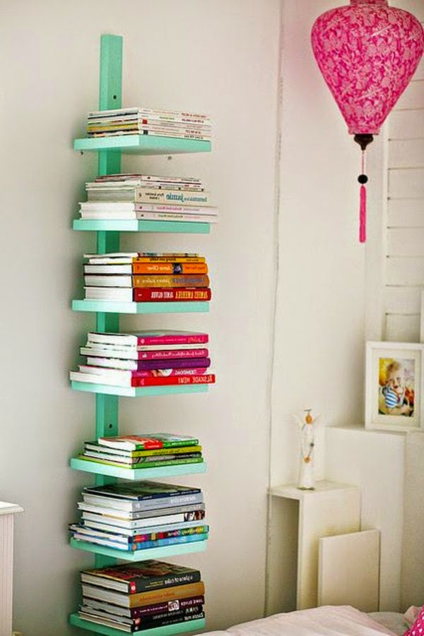 Practical bookcase for home