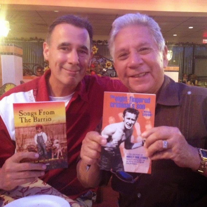 With Richard Rios, author of Songs from the Barrio