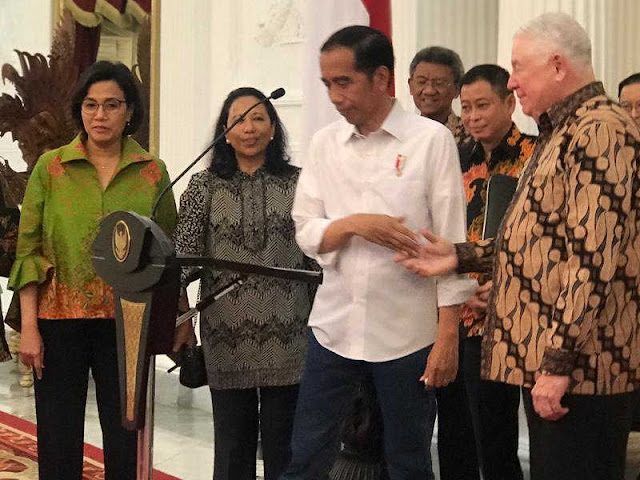 Jokowi Umumkan 51 Persen Saham Freeport Milik Inalum Jokowi Umumkan 51 Persen Saham Freeport Milik Inalum