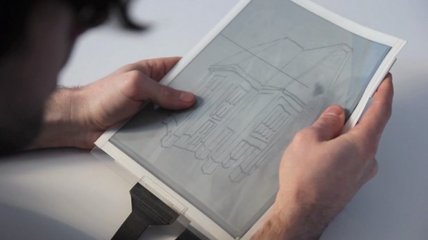 PaperTab Tablet yang Terbuat dari Kertas