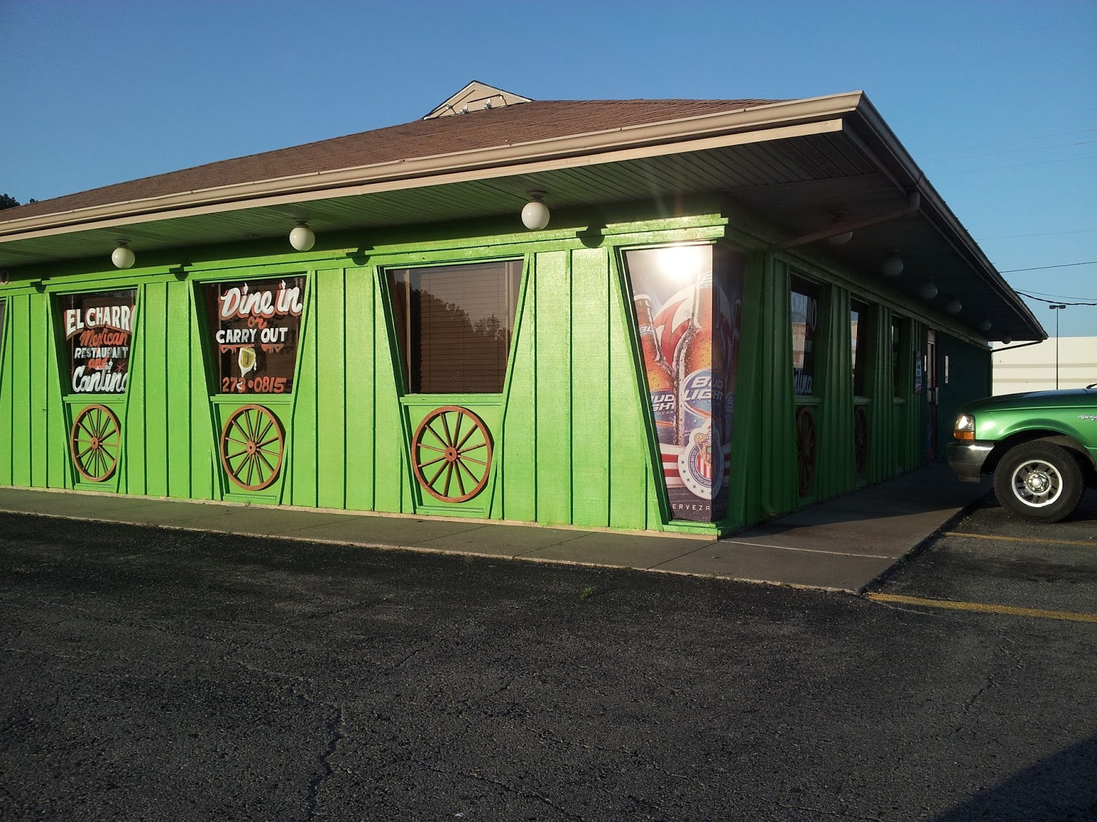 Used to Be a Pizza Hut El Charro Mexican Restaurant in Topeka, KS