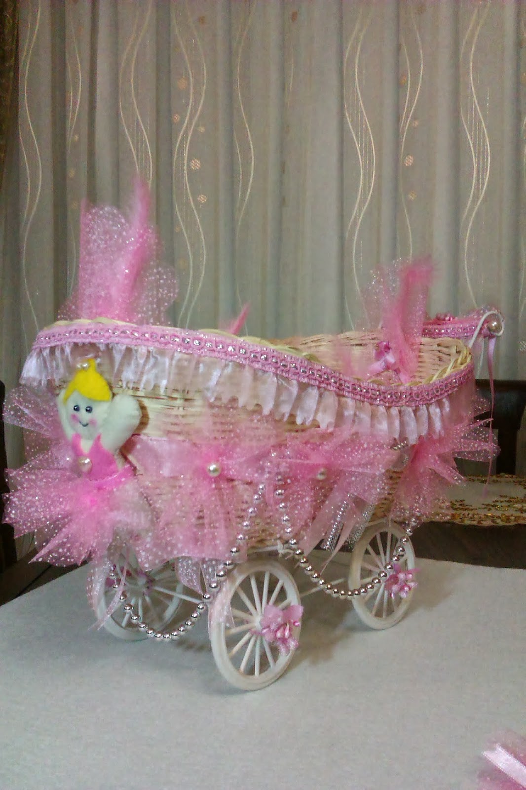 Evde Hobi Keyfi bebek sepeti ,şekeri ,patik ve yoğurt