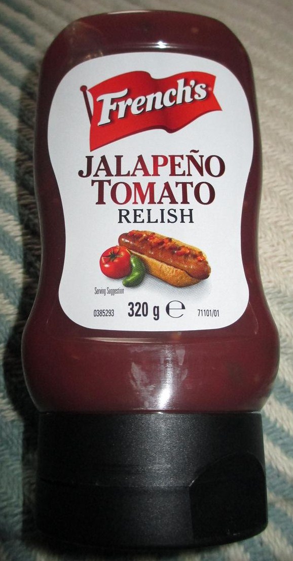 FOODSTUFF FINDS Jalapeño Tomato Relish (Waitrose) [By SpectreUK]