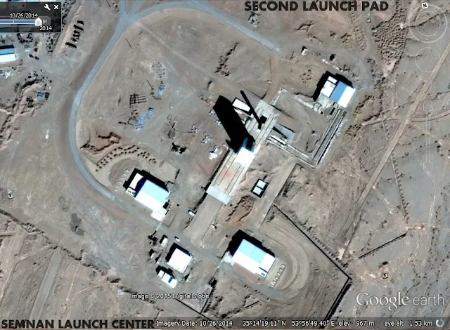 Image Attribute: Second Launch Pad / Safir-Class Launch Pad / Source: Google Earth