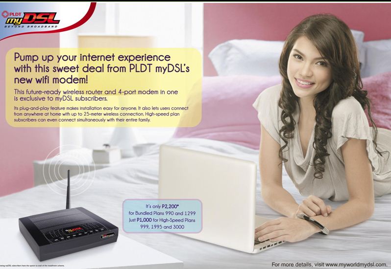 PLDT MYDSL WIFI MODEM
