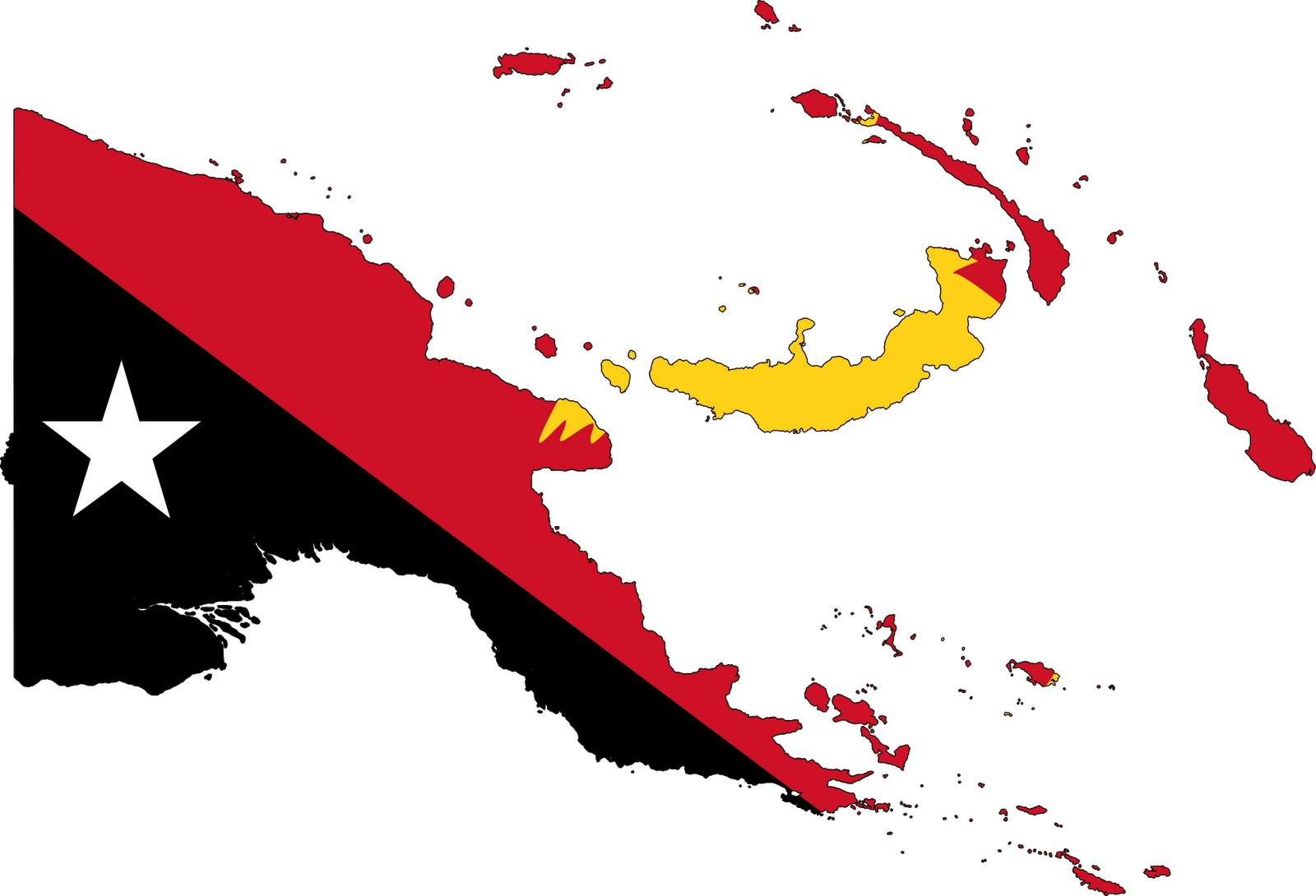 Papua New Guinea Flag Pictures