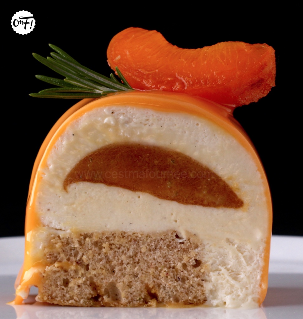 C est Quoi Un Insert En Pâtisserie Le Romabriko (entremets abricot romarin)