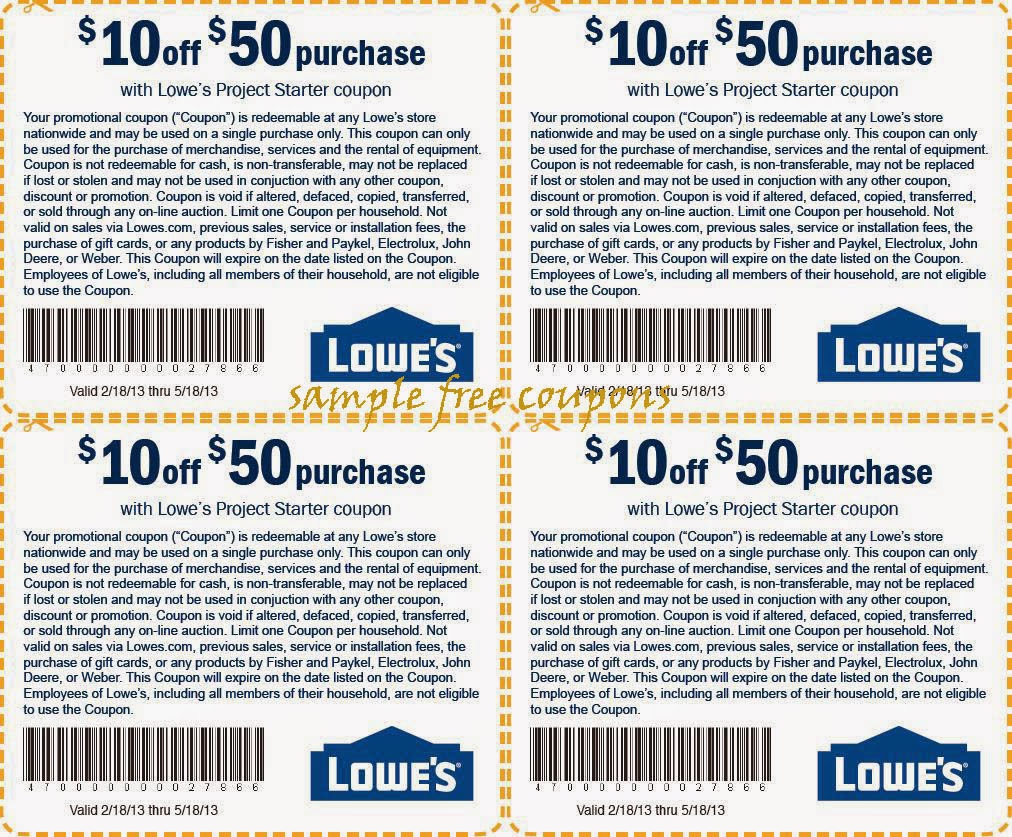 lowes coupons 2020