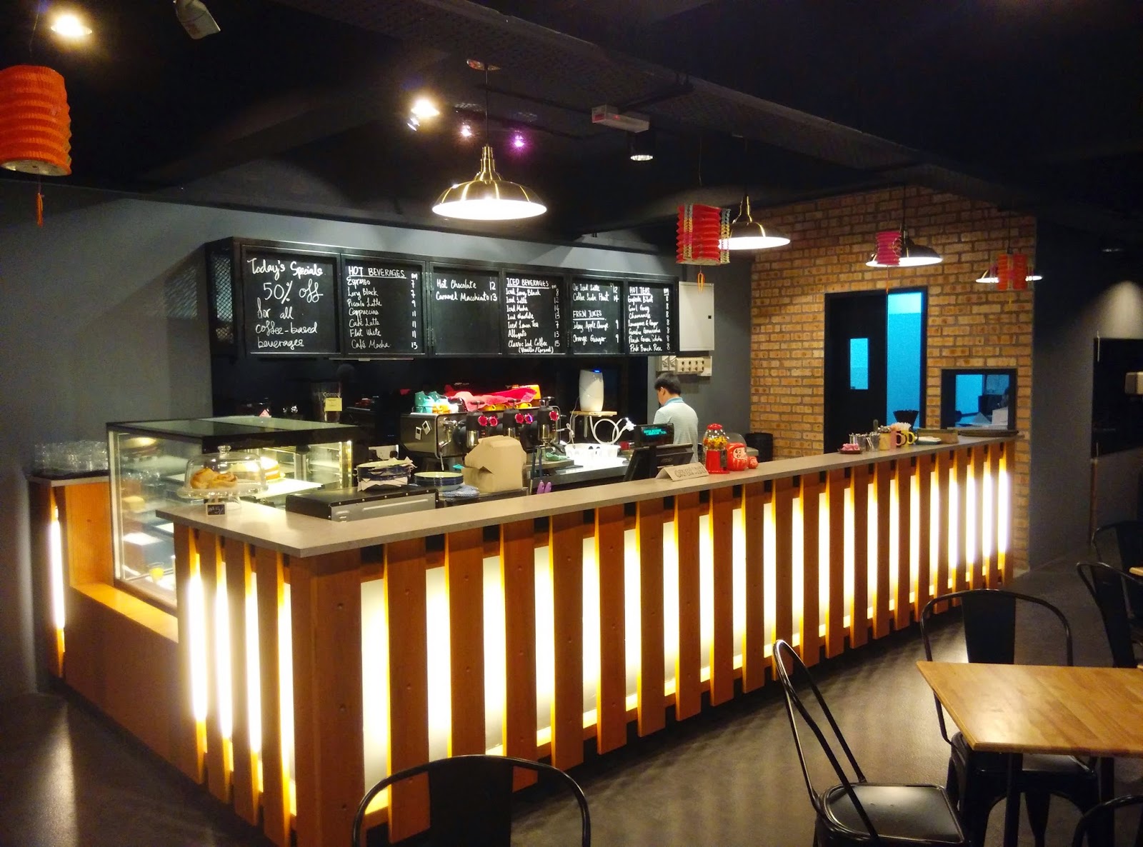 Running Cuppa i One Cafe Cheras