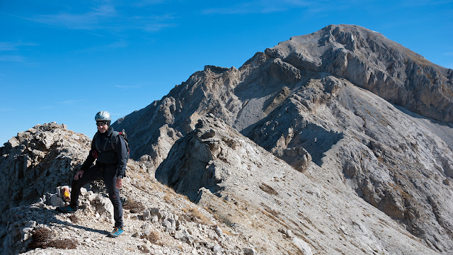 Monte Camicia, cresta ovest