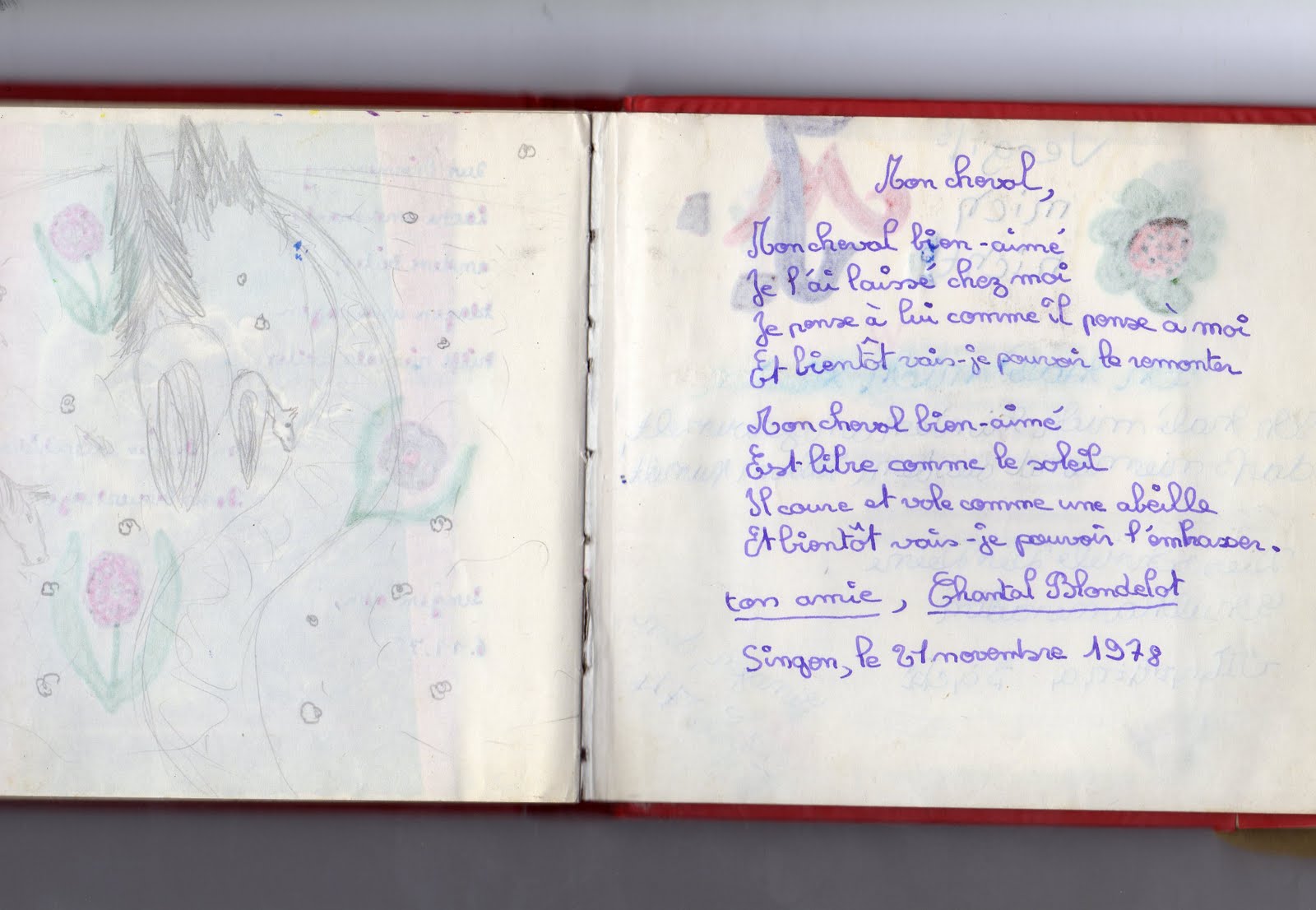 Blog d'expression "Mein Poesie Album" souvenir d'enfance