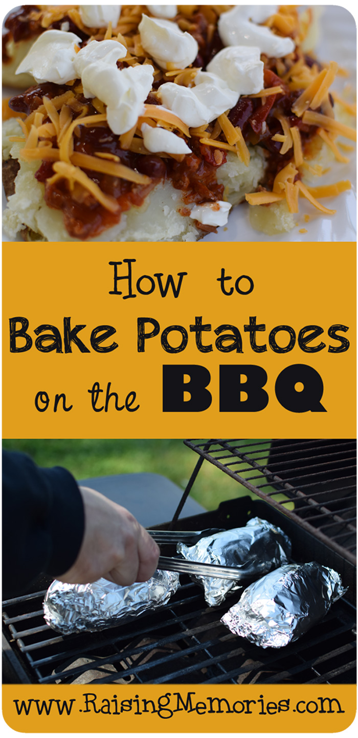 How to "Bake" Potatoes on the BBQ!