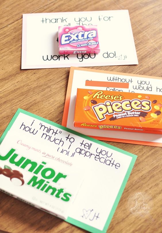 6 Great Last Minute DIY Valentine's Day Gifts for Teachers.