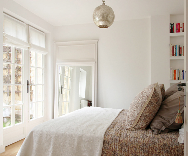 serene bedroom // paint color: Farrow and Ball 'Wimborne White'