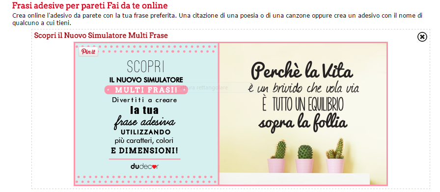 I profumi della mia casa!: dudecor, adesivi per pareti originali e ... Creare un adesivo