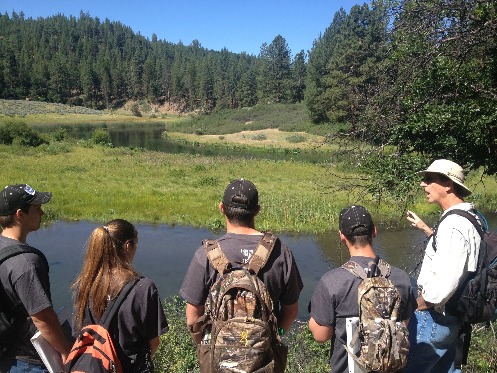 California Trout's Hat Creek Youth Initiative Hat Creek Youth