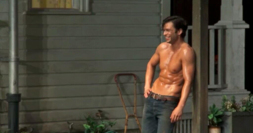 Sebastian Stan Shirtless in Broadways ‘Picnic’ Oh yes I am