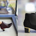 Botine elegante de calitate negre, grena cu auriu preturi mici