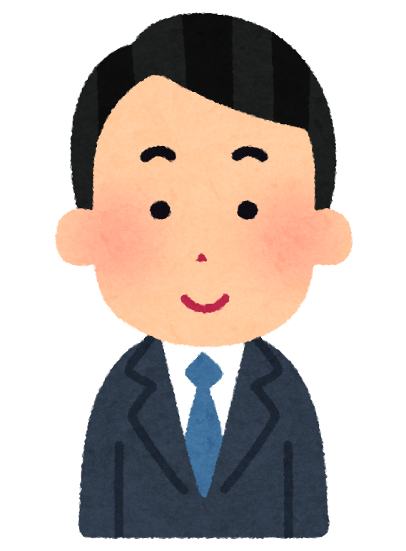 いろいろな表情のスーツを着た人のイラスト（男性） | かわいい ...