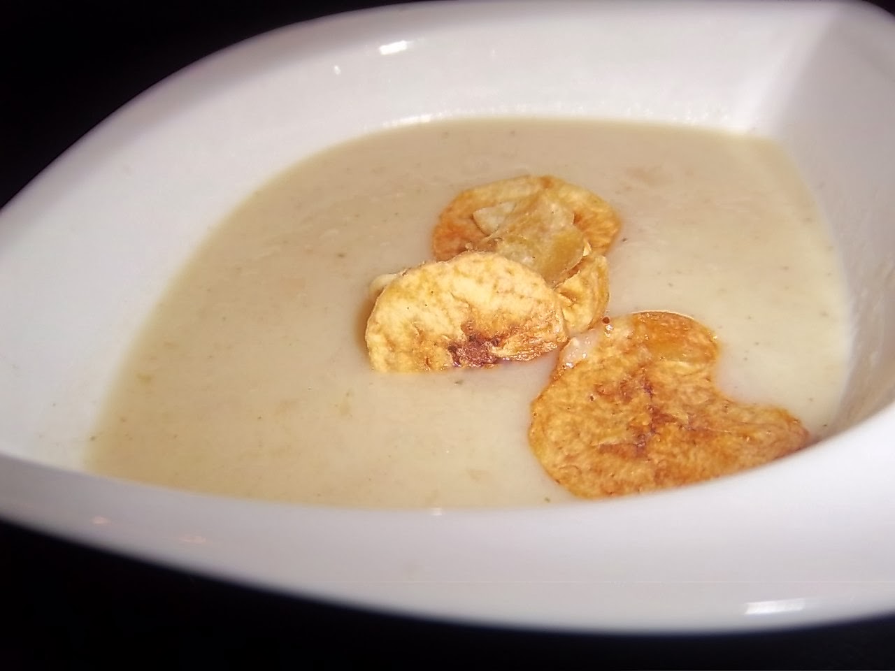 Beschwipste Topinambursuppe