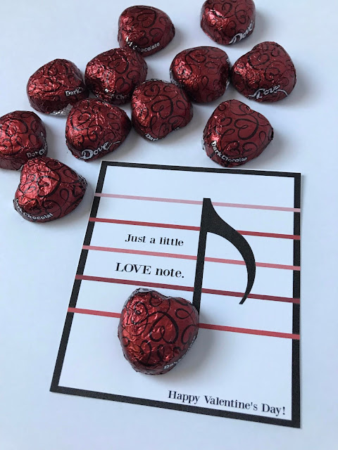 music love note printable valentines @michellepaigeblogs.com