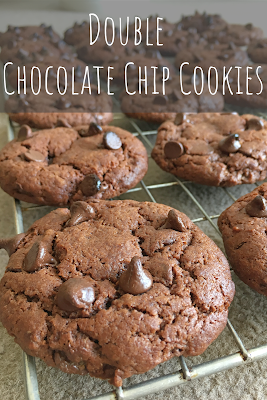 Vegan Double Chocolate Chip Cookies