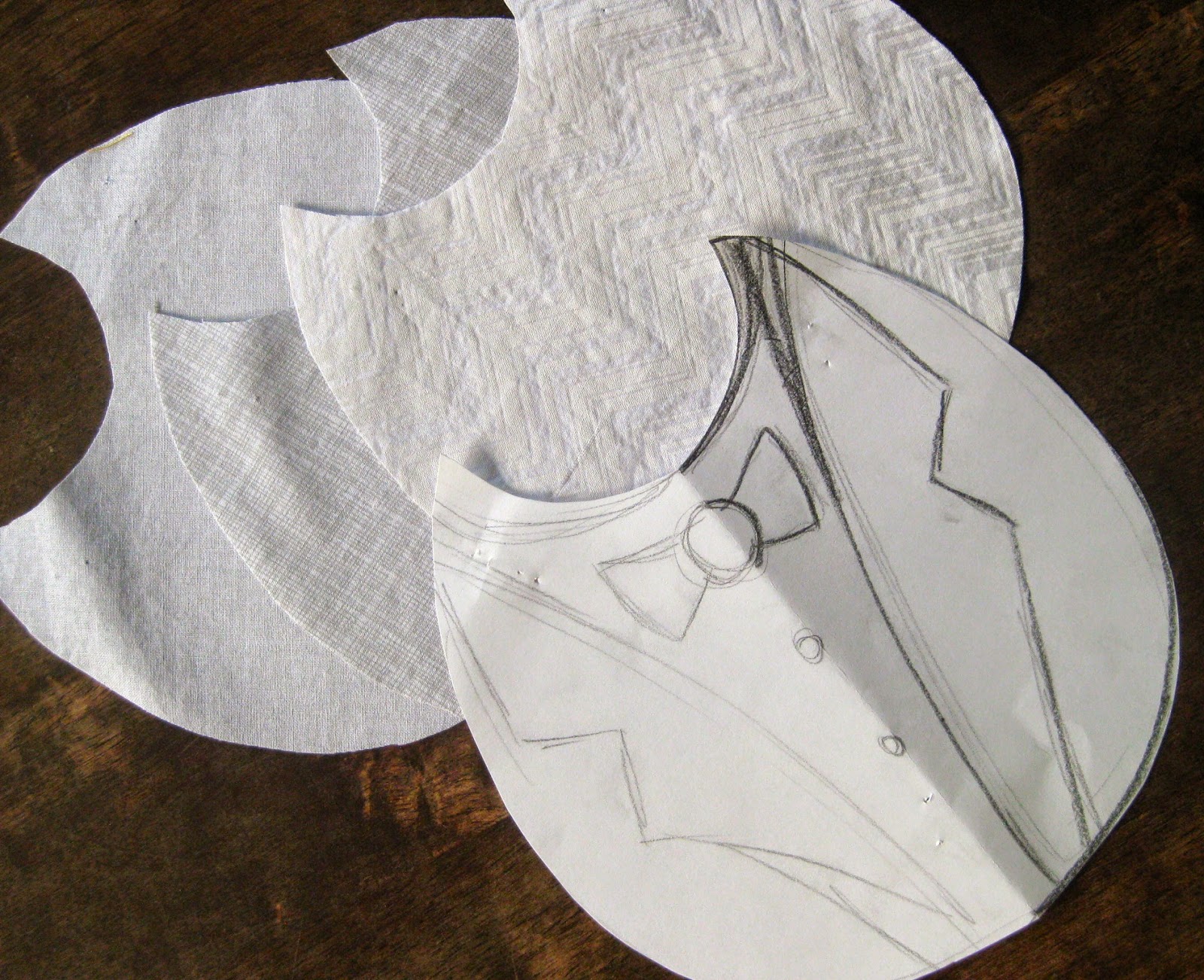 Cassie Stephens DIY Pee Wee's Playhouse Bibs