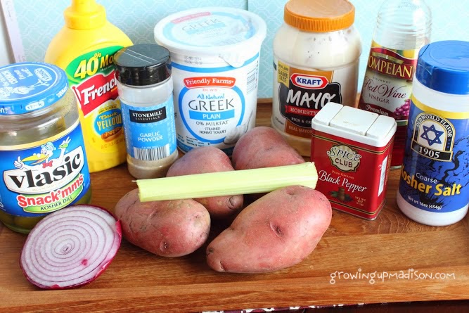 Garlic Potato Salad - Recipe - AnnMarie John