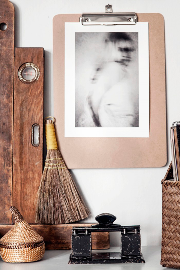 the beautiful workspace of Anna Malmberg.