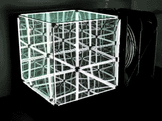This is What Happens When You Build a Cube Out of One Way Mirrors