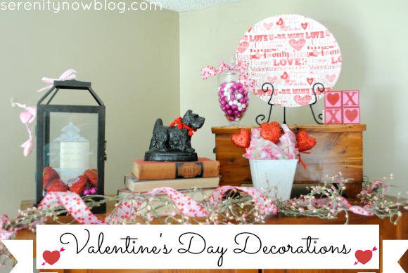 Valentine's Day Decorations, from Serenity Now blog